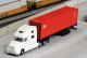 Volvo VN780 Tractor w/40′ Corrugated Container on Chassis -- White Tractor w/CAI International Conta, N, Kato USA Inc 31615