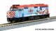 EMD F40PH Commuter Version - Sound and DCC -- Metra 133 (Operation North Pole Christmas 2016, blu, HO, Kato USA Inc 372016S