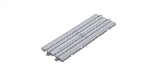 Street Track - Unitram -- Double Track Straight 7-5/16′ 186mm, N, Kato USA Inc 40014
