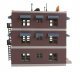 Belvedere Downtown Hotel -- Kit - 5-1/2 x 2-1/2′ 14 x 6.4cm, HO, Life-Like Products 1339