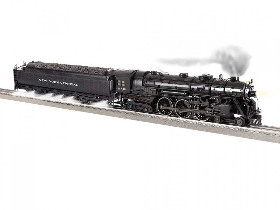 Class J1E 4-6-4 Hudson - 3-Rail - Legacy Sound, Control & Smoke - Vision -- New York Central 5401 (black, O, Lionel 2531310