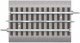 FasTrack(TM) Track w/Roadbed - 3-Rail -- 1/2 Straight Track - 5′ 12.7cm, O, Lionel 612024