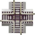 American Flyer(R) FasTrack(R) -- 90-Degree Crossing, S, Lionel 649864