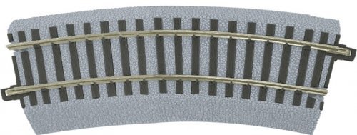 American Flyer(R) FasTrack(R) -- Half 20′ Radius R20 Curved, S, Lionel 649878