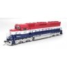 EMD SD45 - Standard DC - Paragon4(TM) -- Erie Lackawanna 3632 (Bicentennial, red, white, blue), HO, Broadway Limited Imports 980