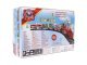 North Pole Express Battery-Operated Train Set -- Steam Locomotive, 2 Cars Plastic Track (Double Oval), Re, O, Lionel 712127