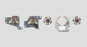 High-Efficiency Motor Conversion Set -- Motor for 60904, HO, Marklin, Inc 60944