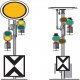 Distant Signal, HO, Marklin, Inc 70361