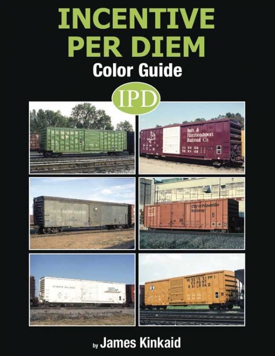 Incentive Per Diem Color Guide -- Hardcover, 128 Pages, All Scales, Morning Sun Books Inc 1680