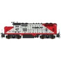 GP16 - DCC -- Rail Link Commonwealth Railway (gray, red, black), HO, Intermountain Railway Company 49845