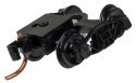 Archbar Trucks -- With 1023 Couplers, Short - 1 Pair, N, Micro Trains Line 302001