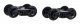 Barber Roller Bearing Trucks w/36′ Wheels -- 1 Pair, N, Micro Trains Line 302080