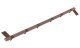 1073-C Cored-Thru Steel Roofwalk -- Fits 50′ Boxcars pkg(12), N, Micro Trains Line 49955911