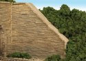 Wing Walls -- Split Stone, HO, Monroe Models 703