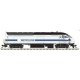 Motive Power Industries MP36PH-3C - Standard DC - Master Silver -- Metrolink 891 (red, white, blue, PTC Decal), HO, Atlas Model 