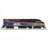 Motive Power Industries MP36PH-3C - Standard DC - Master Silver -- Metra 411 (Sliver, blue, black, black Roof), HO, Atlas Model 