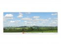 Backscene Photographic Background 95 x 13′ 240 x 33.3cm -- Water Meadow, All Scales, Peco SKP05