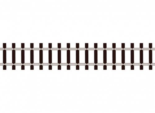 Code 55 Wooden Tie Flex Track - Streamline -- 36′ 91.4cm Section, N, Peco SL300F