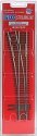 North American-Style Code 83 5 Turnout - Streamline -- Left Hand, Insulfrog, HO, Peco SL8352