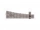 North American-Style Code 83 5 Turnout - Streamline -- Left Hand, Insulfrog, HO, Peco SL8352