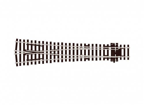 Code 100 Large Radius Wye Turnout - Streamline -- Insulfrog, HO, Peco SL98
