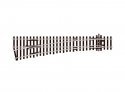 Code 100 Medium Radius Turnout - Streamline -- Left Hand, Electrofrog, HO, Peco SLE96