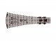 Code 100 Streamline Three-Way Turnout w/Medium Radius -- Electrofrog, HO, Peco SLE99
