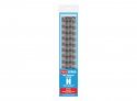 Code 80 Double Straight - Setrack -- 174mm pkg(8), N, Peco ST3011