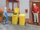 Garbage Cans - Carts -- Yellow pkg(2), G, Pola 333225