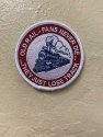 Cloth Patch -- Old Rail Fans Never, All Scales, Brooklyn Peddler 12