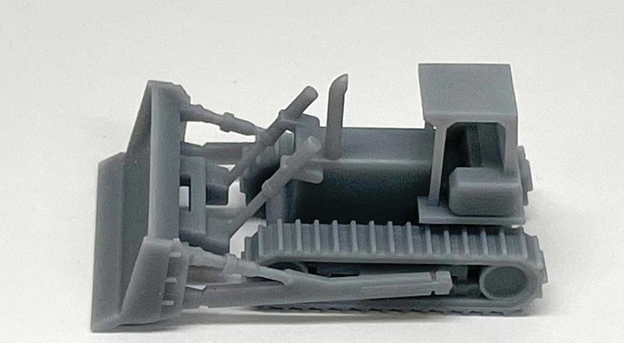 Medium Bulldozer - Kit -- Undecorated, N, Phoenix Precision Models 30010