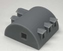 Quonset Hut Office with Glass - 3-D Printed -- Kit, N, Phoenix Precision Models 30810