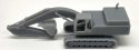 Excavator/Backhoe - 3-D Printed Kit -- Undecorated, HO, Phoenix Precision Models 31015