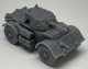 T17E1 Staghound Armored Vehicle -- Unpainted 3-D Print, HO, Phoenix Precision Models 31075