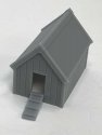 Chicken Coop with Ramp -- 3D Printed Kit - Unpainted, HO, Phoenix Precision Models 31640