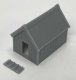 Chicken Coop with Ramp -- 3D Printed Kit - Unpainted, HO, Phoenix Precision Models 31640