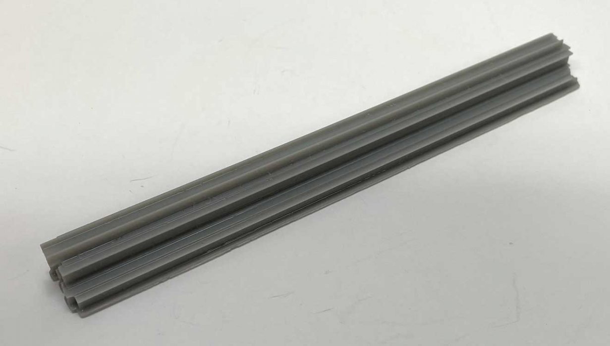 30′ Steel I-Beam Stack - 3-D Printed Kit -- Unpainted, O, Phoenix Precision Models 33612