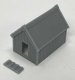 Chicken Coop with Ramp -- 3D Printed Kit - Unpainted, O, Phoenix Precision Models 33640