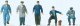 Electric Vehicle Drivers -- pkg(5), HO, Preiser Kg 10752