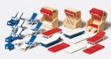 Accessories -- Beach Chairs, Lounges & Huts pkg(18), HO, Preiser Kg 17308