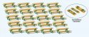 Beer Garden Tables/Benches -- Kit - pkg(20), HO, Preiser Kg 24707