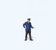 Level Grade Crossing Attendant Checking His Watch - Individual Figure, HO, Preiser Kg 28270
