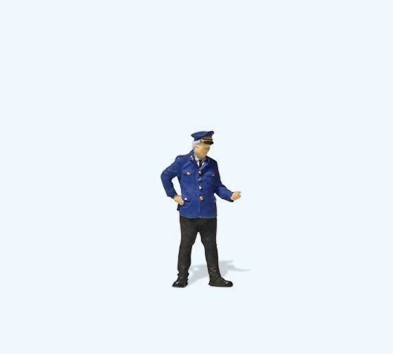 Level Grade Crossing Attendant Checking His Watch - Individual Figure, HO, Preiser Kg 28270