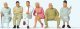 Seated Passengers -- Set 1 pkg(6), O, Preiser Kg 65500