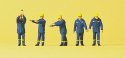 Emergency Workers -- THW Federal Technical Emergency Service Workers 1, N, Preiser Kg 79180