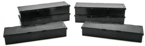 Plastic Utility Box -- Various Colors 7/8 x 1-5/8 x 6′ 2.2 x 4.1 x 15.2cm ipkg(6), All Scales, Bowser Manufacturing Co. 20