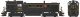 Alco RS3 Hammerhead High Hood - Standard DC -- Western Maryland 192 (black, yellow, Fir, HO, Bowser Manufacturing Co. 25405