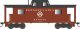 PRR Class N8 Steel Center-Cupola Cabin Car (Caboose) - Ready to Run -- Pennsylvania Rai, HO, Bowser Manufacturing Co. 43425