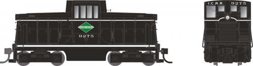GE 44-Tonner - Standard DC -- Illinois Central 9275 (black, white, green), HO, Rapido Trains Inc 48052