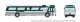 Mid-1960s - 1980s Suburban New Look Bus - Lighted - Assembled -- GO Transit 1046 (Late, green, HO, Rapido Trains Inc 753110